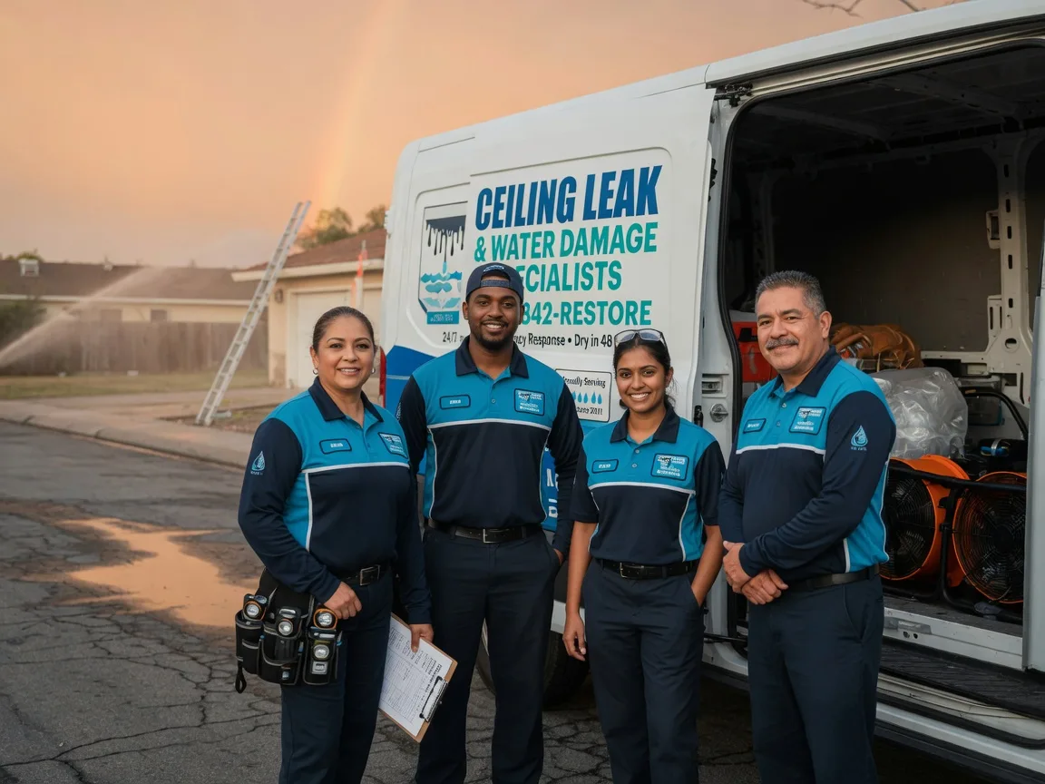 Ceiling Leak Cleanup company in New Haven, MI