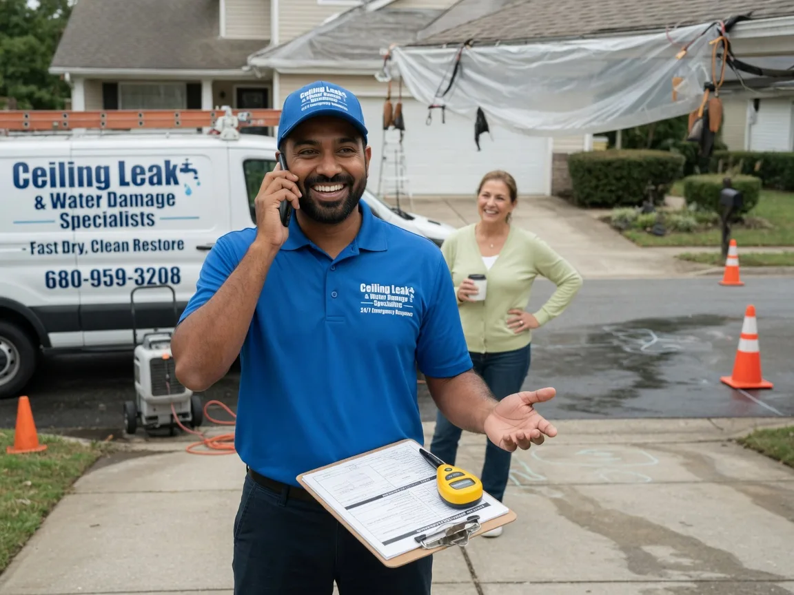 Ceiling Leak Cleanup New Haven, MI FAQs